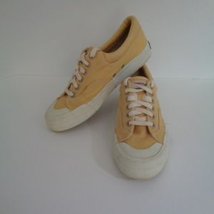 SEBAGO Docksides Womans Vtg Canvas Shoes 8M